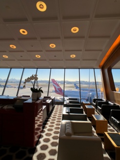 Qantas Lounge at Sydney International Airport